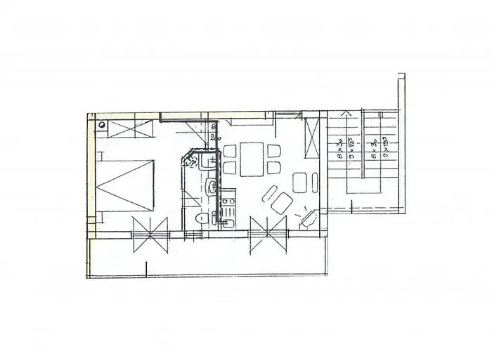 Lejlighed In With Balcony, Air Condition, Wifi